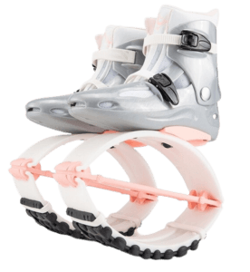 KANGAROO Boots – silber-orange – 2