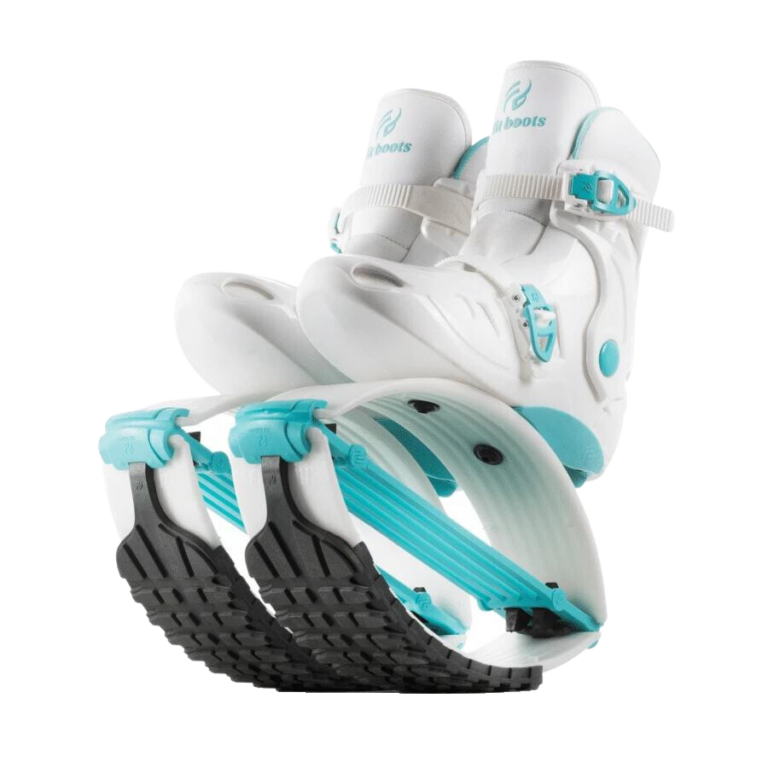 Fit Boots – weiß-blau