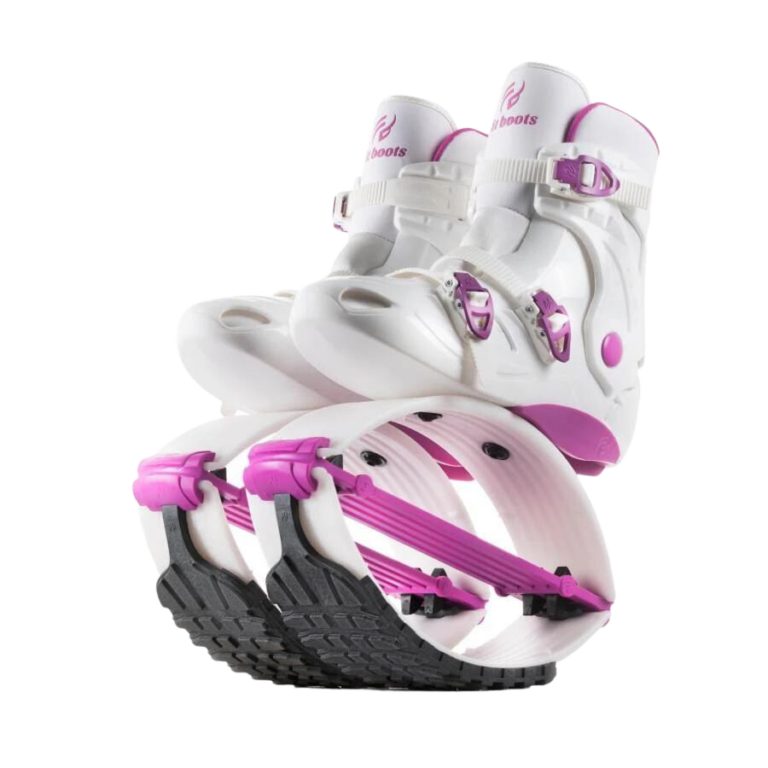 Fit Boots – weiß-violett